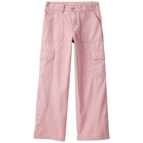 Pantalón rosado sólido para niña