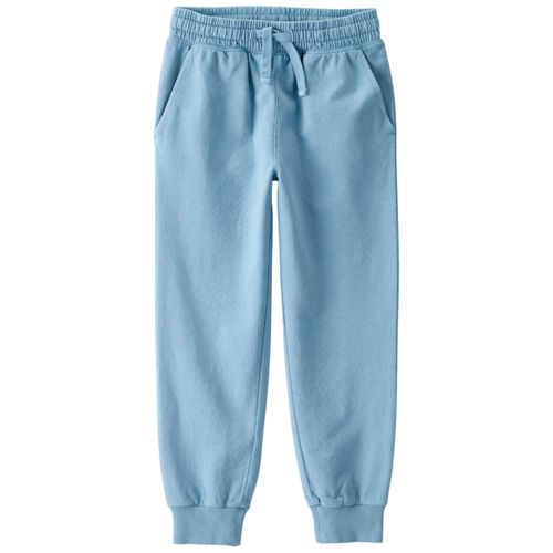 Jogger celeste sólido para niña