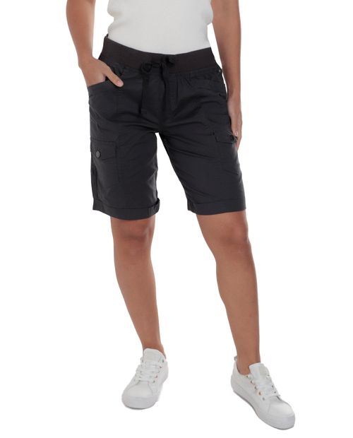 Short Dash estilo bermuda de cintura media para mujer