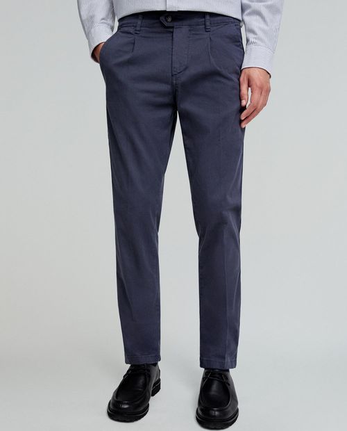 Pantalón chino Scalpers slim fit solido para hombre