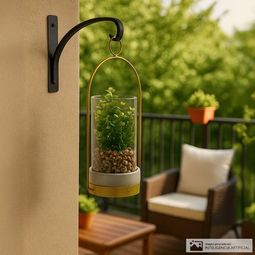 Planta artificial decorativa 14,5x11,5x32,5 cm
