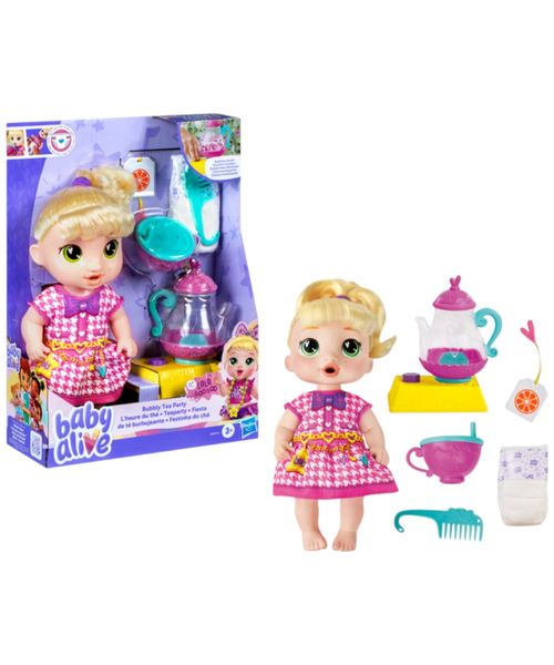 Baby Alive set fiesta del té burbujeante lala googoo