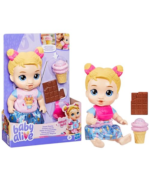 Baby Alive set bocadillos dulces harper