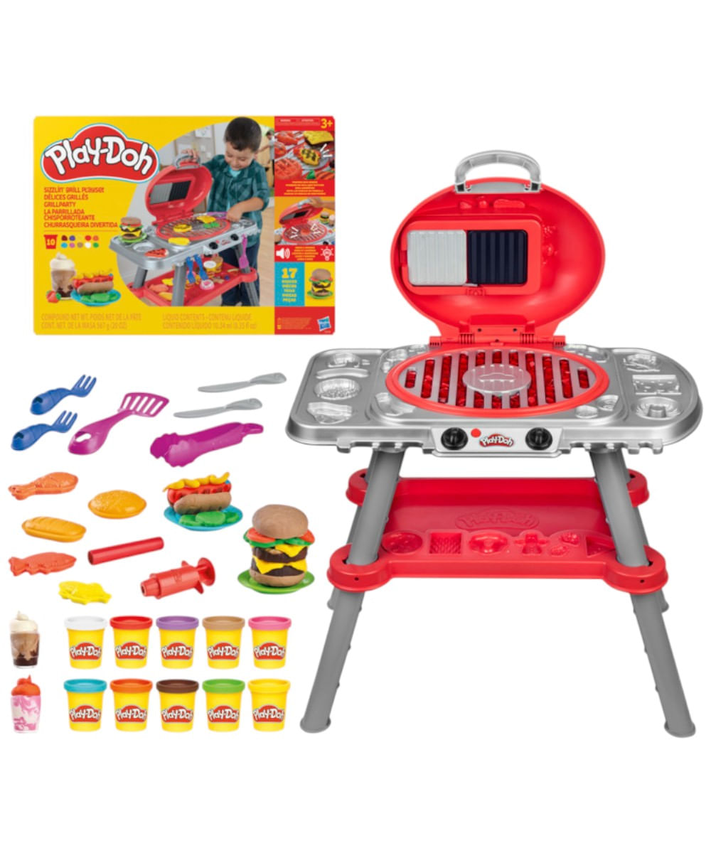 Doh Burger Barbecue Play Doh La Barbacoa Hamburguesas La Barbacoa
