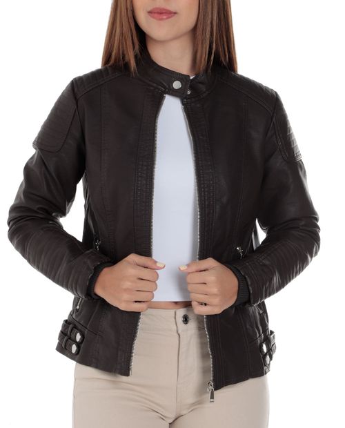 Pu jacket YMI para mujer