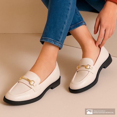 Zapato casual Unexpected color blanco para mujer
