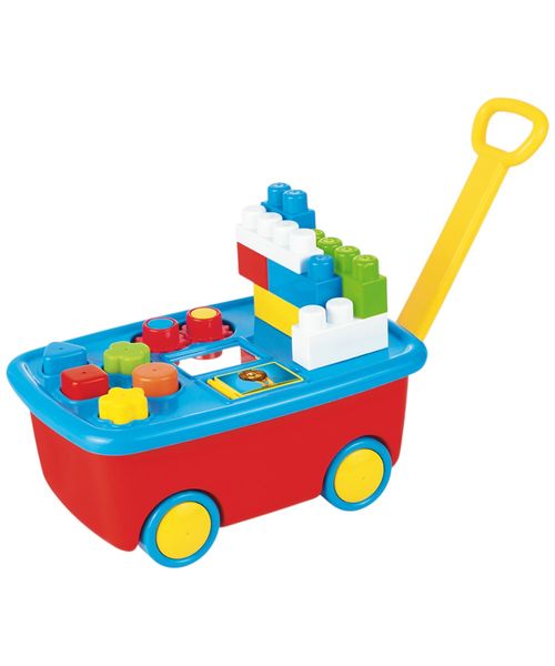 Dolu mi primer vehículo de arrastre con bloques