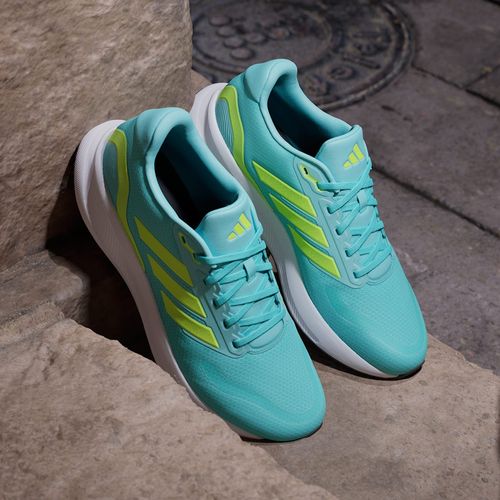 Zapato Adidas Runfalcon deportivo verde para hombre
