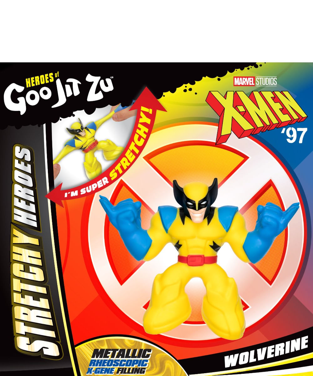 Goo jit zu X-men 97 mini figura elástica individual - Siman Costa Rica
