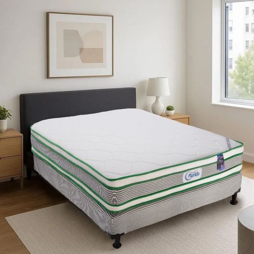 Cama Florida Comfort Medio - Edicion Especial Blanca