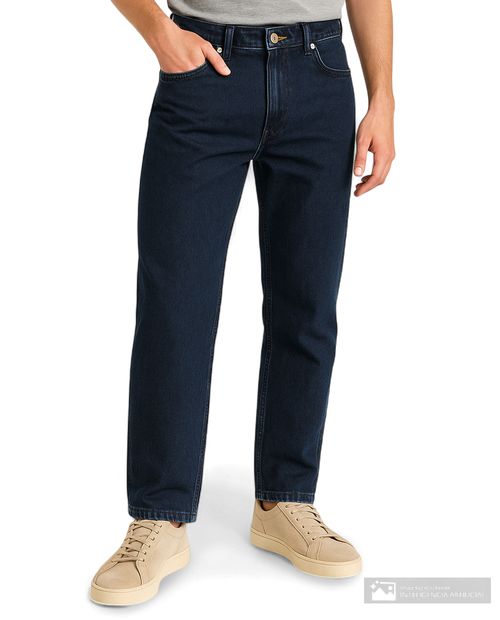 Jeans Orange baggy fit azul oscuro denim para hombre