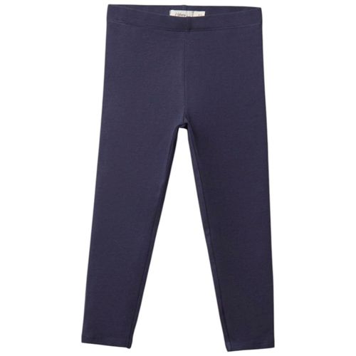 Legging azul sólido para niña