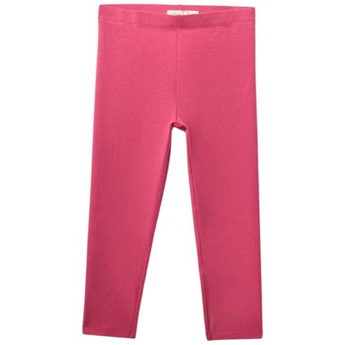 Legging rosado sólido para niña
