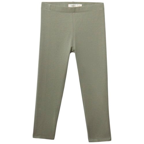 Legging verde sólido para niña