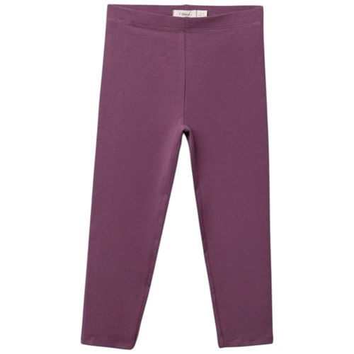 Legging morada sólido para niña