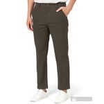 Pantalón chino Gents verde olivo sólido para hombre-1755817996022