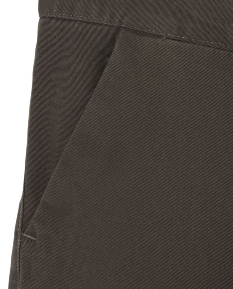 Pantalón chino Gents verde olivo sólido para hombre-1755818023752