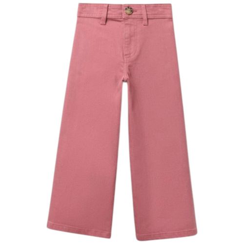 Pantalón rosado sólido para niña