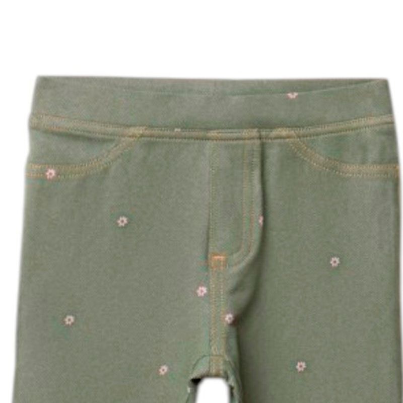 104996198-Legging-verde-con-estampado-para-niña