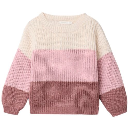 Suéter multicolor tejido para niña