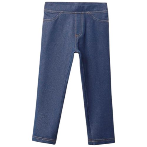 Legging azul sólido para niña