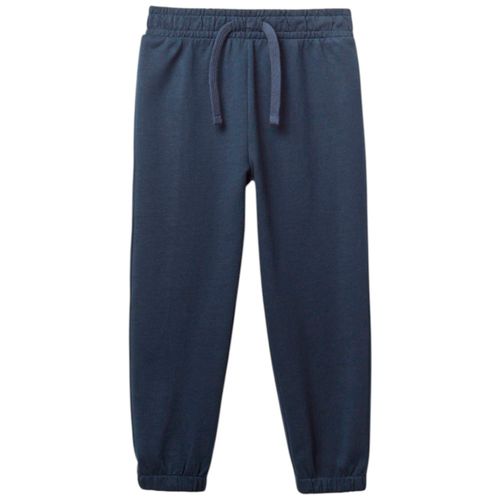 Jogger azul sólido para niño