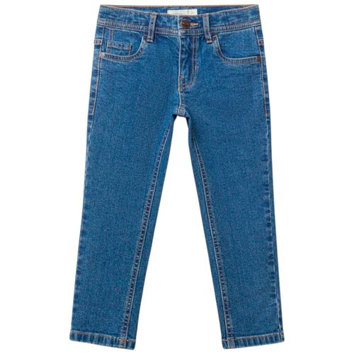 Jeans azul sólido para niño