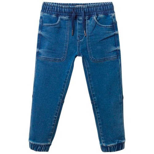 Jogger azul denim para niño