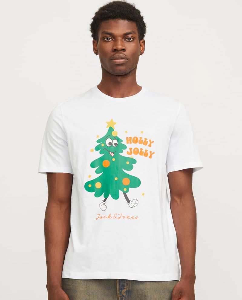 Camiseta navideña Jack \u0026 Jones regular fit estampada para hombre - Siman  Nicaragua, image size:800x992