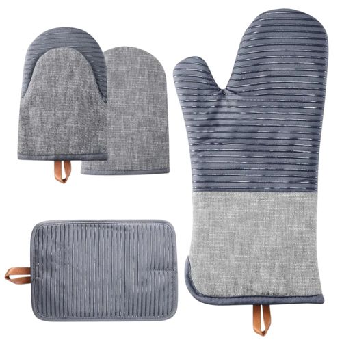 Set de 4 guantes para cocina