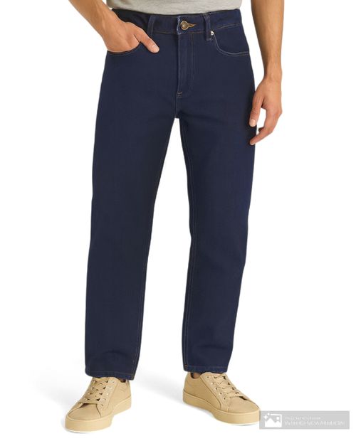 Jeans Orange relaxed fit azul oscuro denim para hombre