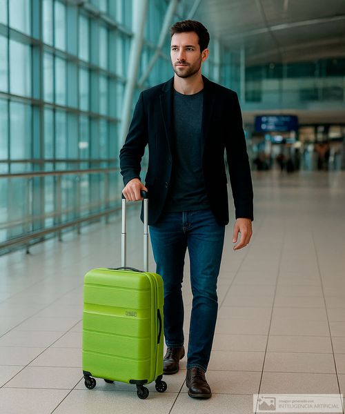 Maleta pequeña American Tourister linex spinner lima