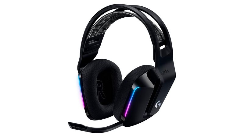 Audífono inalámbrico gaming Logitech G733 Lightspeed RGB