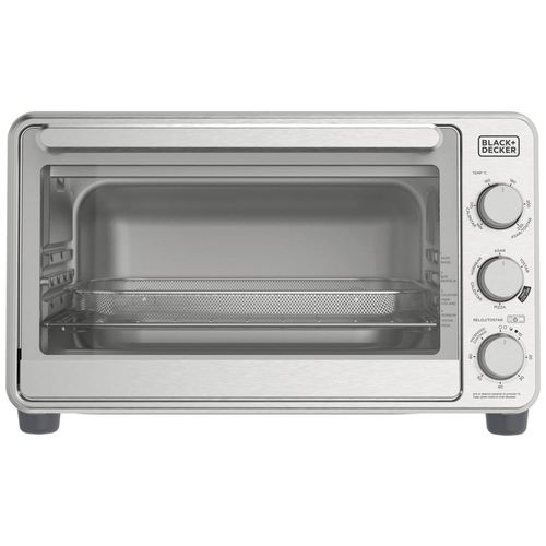 Horno tostador Black and Decker 8 rebanadas acero inoxidable TO6235-0SDLA
