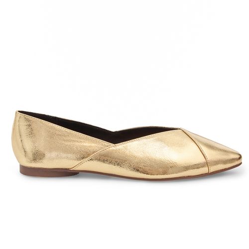 Zapato casual Sfera color dorado para mujer