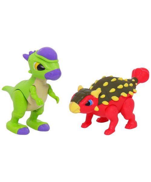 Dino troop kids set 2 dinosaurios Ankylosaurus & Pachycephalosaurus