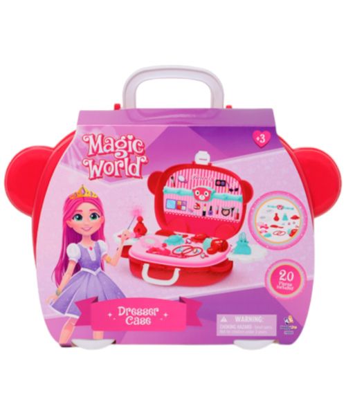 Magic world maleta tocador 20 piezas