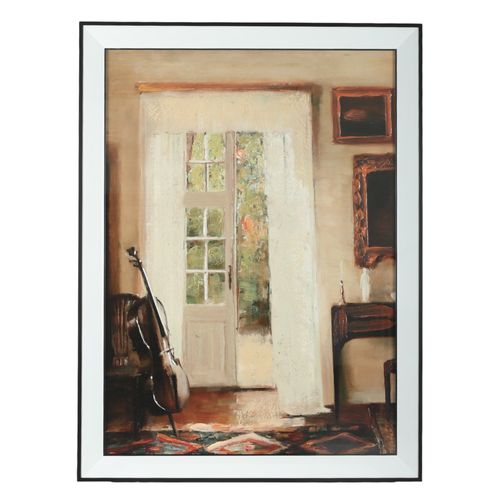 Cuadro decorativo abstracto puerta 60x80 cm