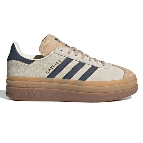Zapato Adidas Originals Gazelle deportivo casual color beige para mujer