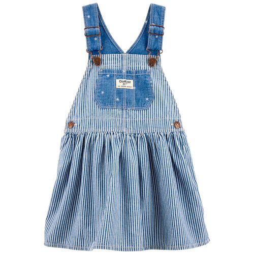 Overall azul denim para niña