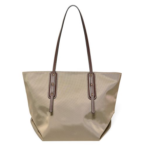 Cartera tote Sfera color beige para mujer