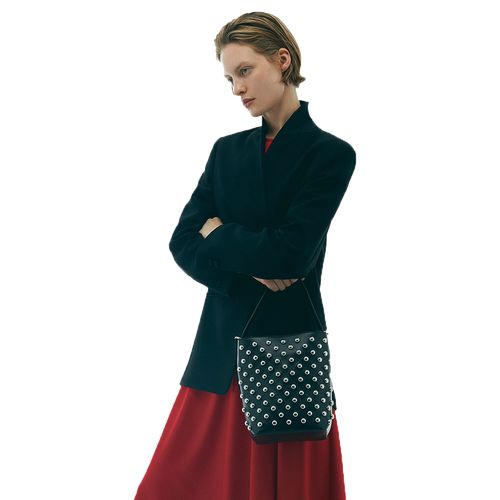 Cartera hobo Sfera color negro para mujer