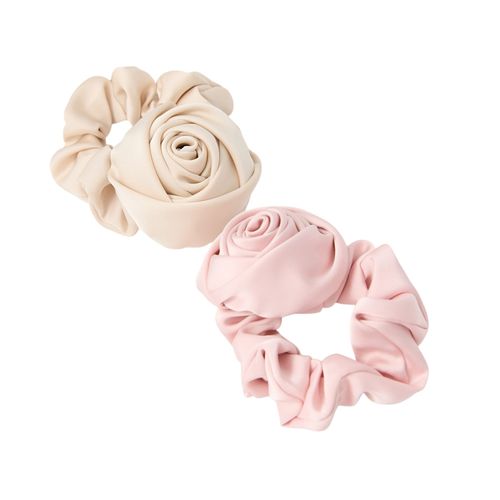 Set de 2 colas para cabello bicolor para mujer