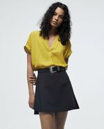 104994442-Blusa-Sfera-casual-amarilla-manga-corta-para-mujer