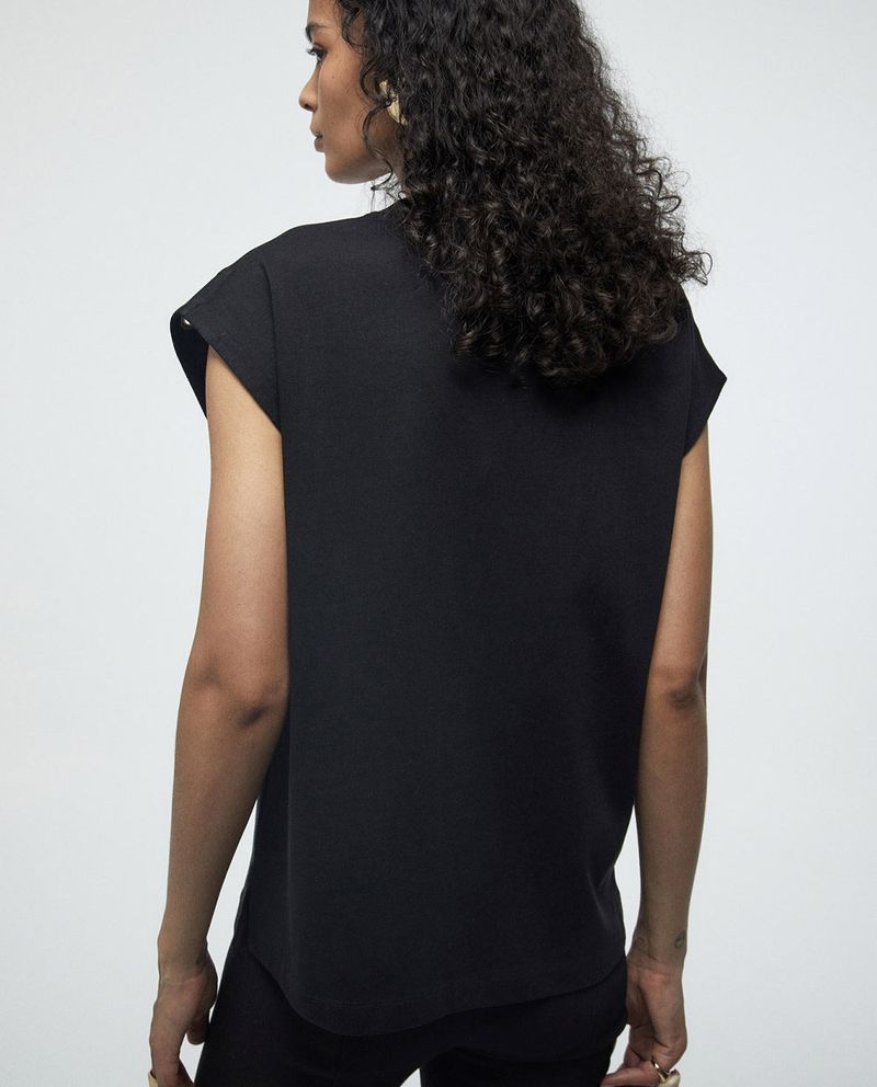 104994947-Camiseta-Sfera-negra-manga-corta-para-mujer