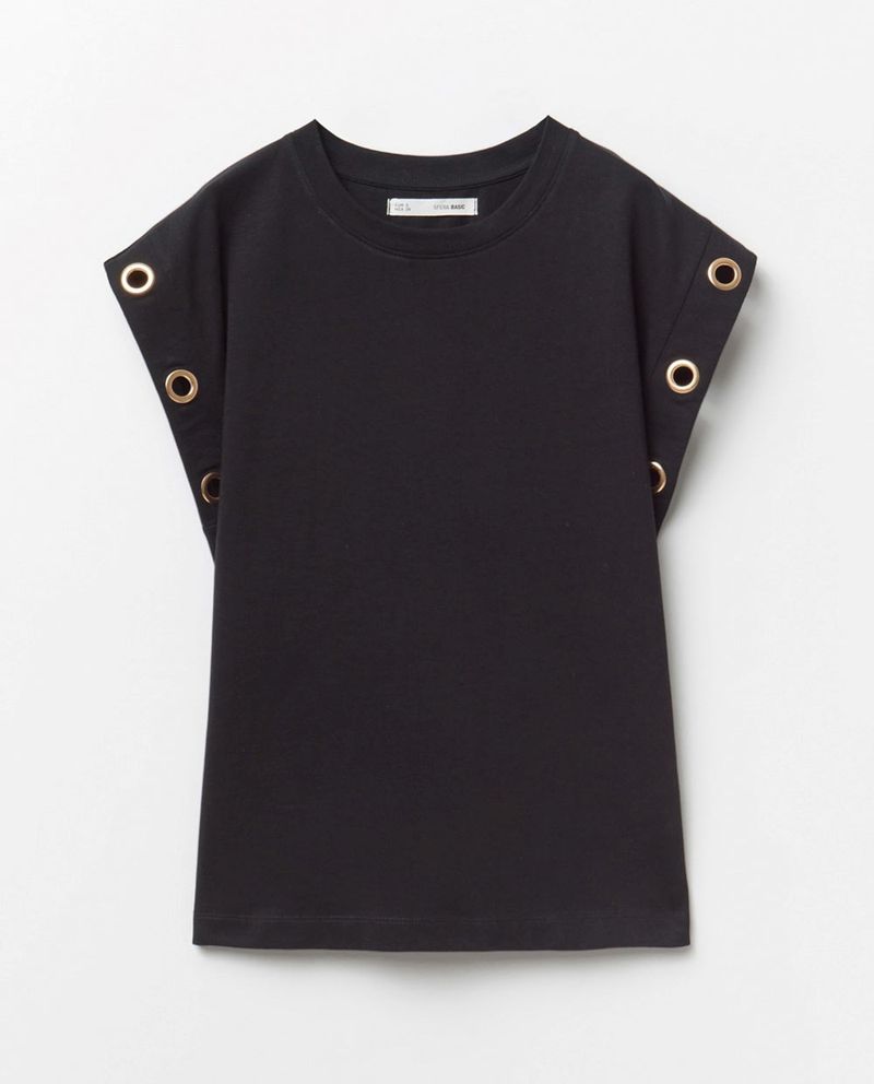 104994947-Camiseta-Sfera-negra-manga-corta-para-mujer