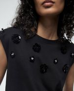 104994774-Camiseta-Sfera-negra-manga-corta-para-mujer