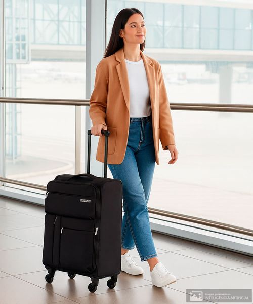 Maleta grande American Tourister New Rio negra