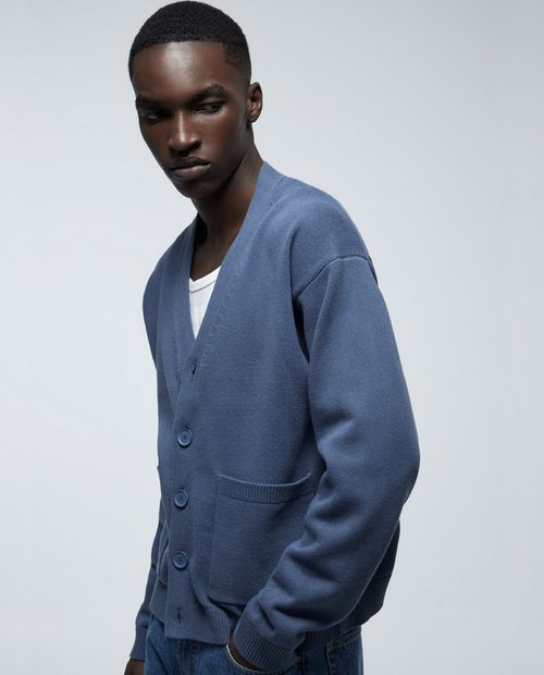 Suéter Sfera celeste texturizado para hombre