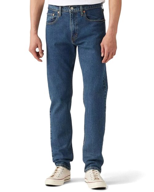 Jeans Levi's 502 taper fit azul denim para hombre